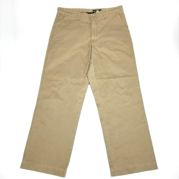 Eddie Bauer Other - Eddie Bauer Khaki Tan Cotton Straight Leg Classic Fit Chino Pants Mens 36 x 32